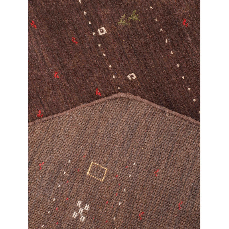 Anley Hand Knotted Loom Wool Eco-Friendly Area Rugs - Contemporary Modern Design, High Pile Thick Handmade Anti Skid Area Rugs for Living Room, Bed Room