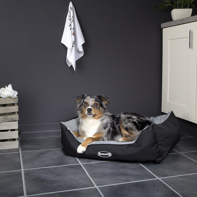 Expedition Polyester Pet Bed, 16cm H x 60cm W x 50cmD, Graphite