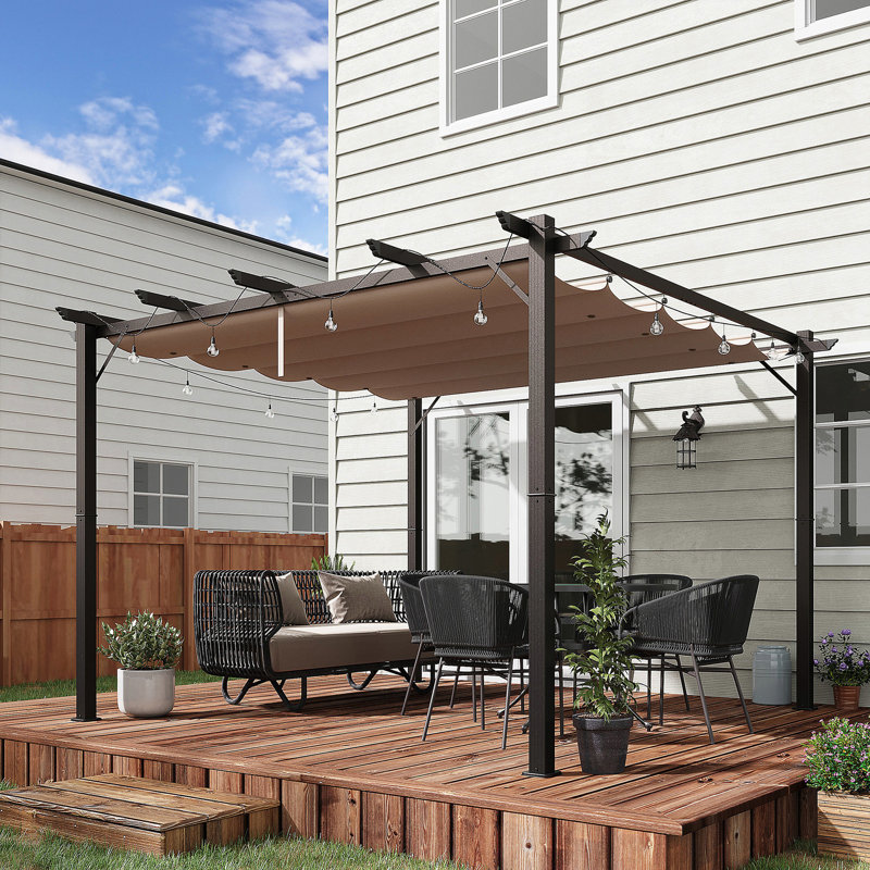 Abri pour pergola Brown