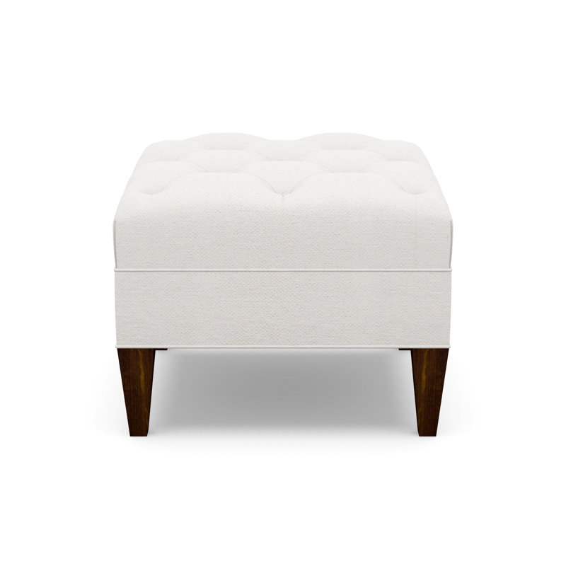 Square Ottoman, Walnut, 9637-80