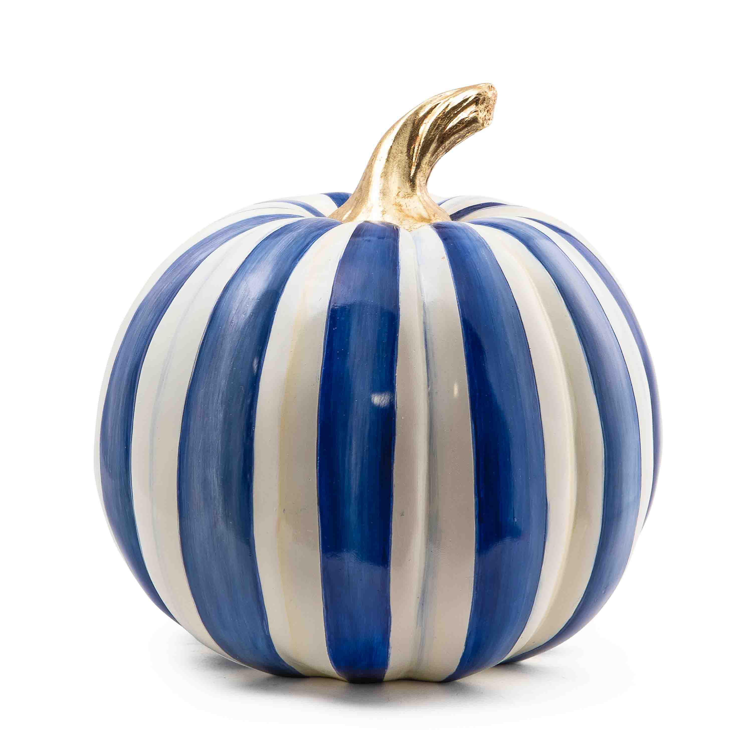 MacKenzie-Childs Stripe Medium Pumpkin | Wayfair