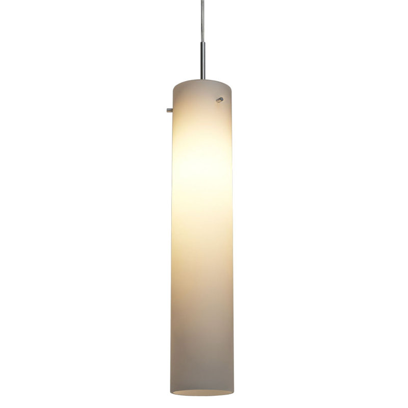 Luminaire suspendu simple Titan 2, Incandescent, Pavillon de 4,5 po, Chrome mat