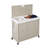 Modern Wicker Rolling Laundry Hamper with Handles-100969977
