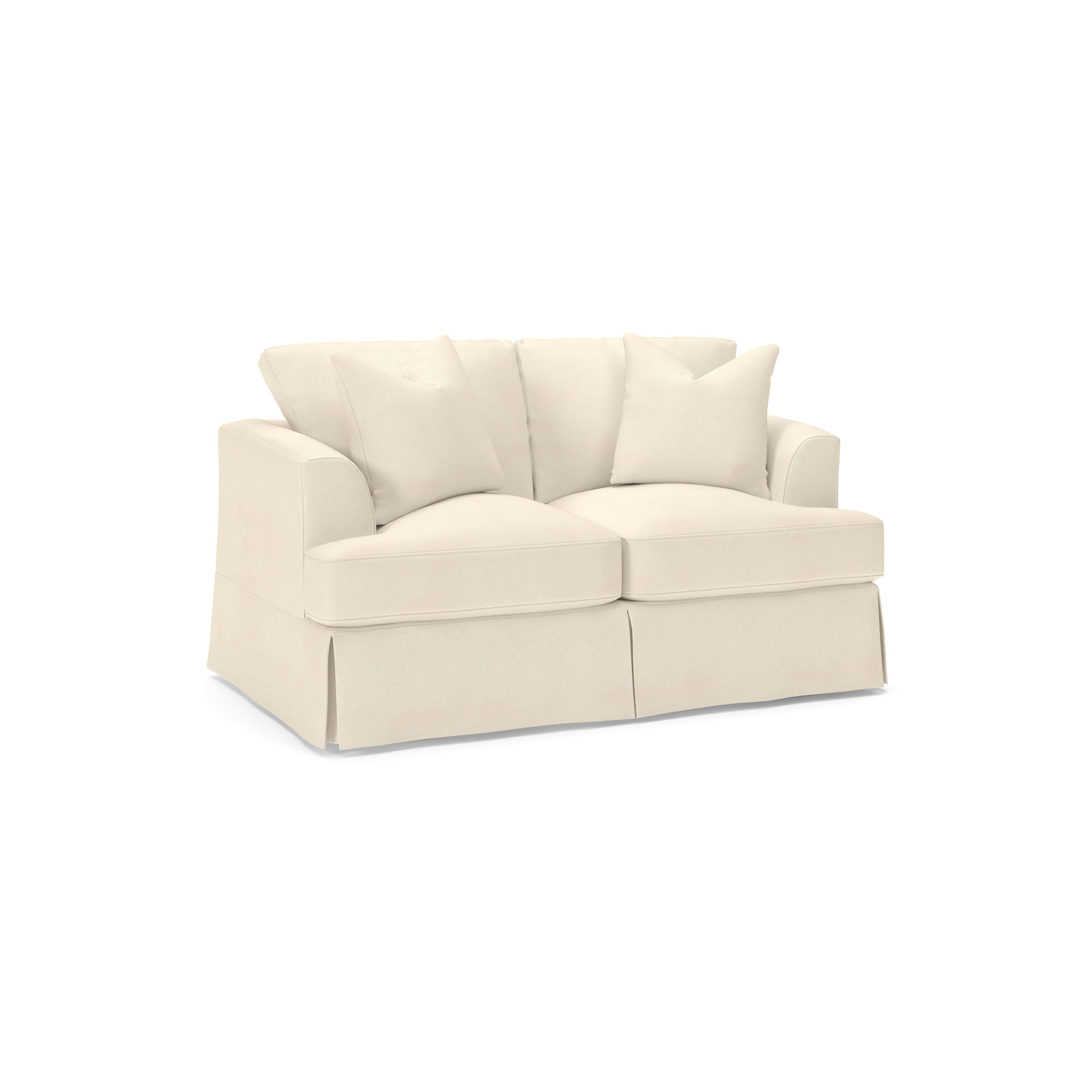 Lucia 66" Loveseat, Bayou Natural Canvas