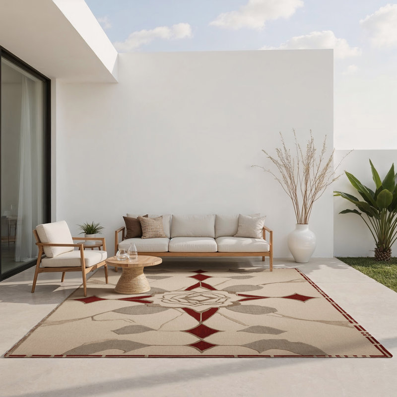Tapis intérieur et extérieur Edge, Rectangulaire 2 pi x 3 pi