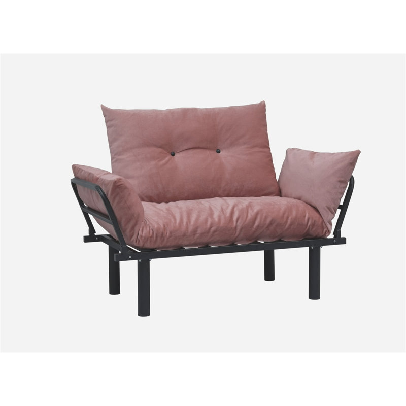 Causeuse Sona, Tissu rose
