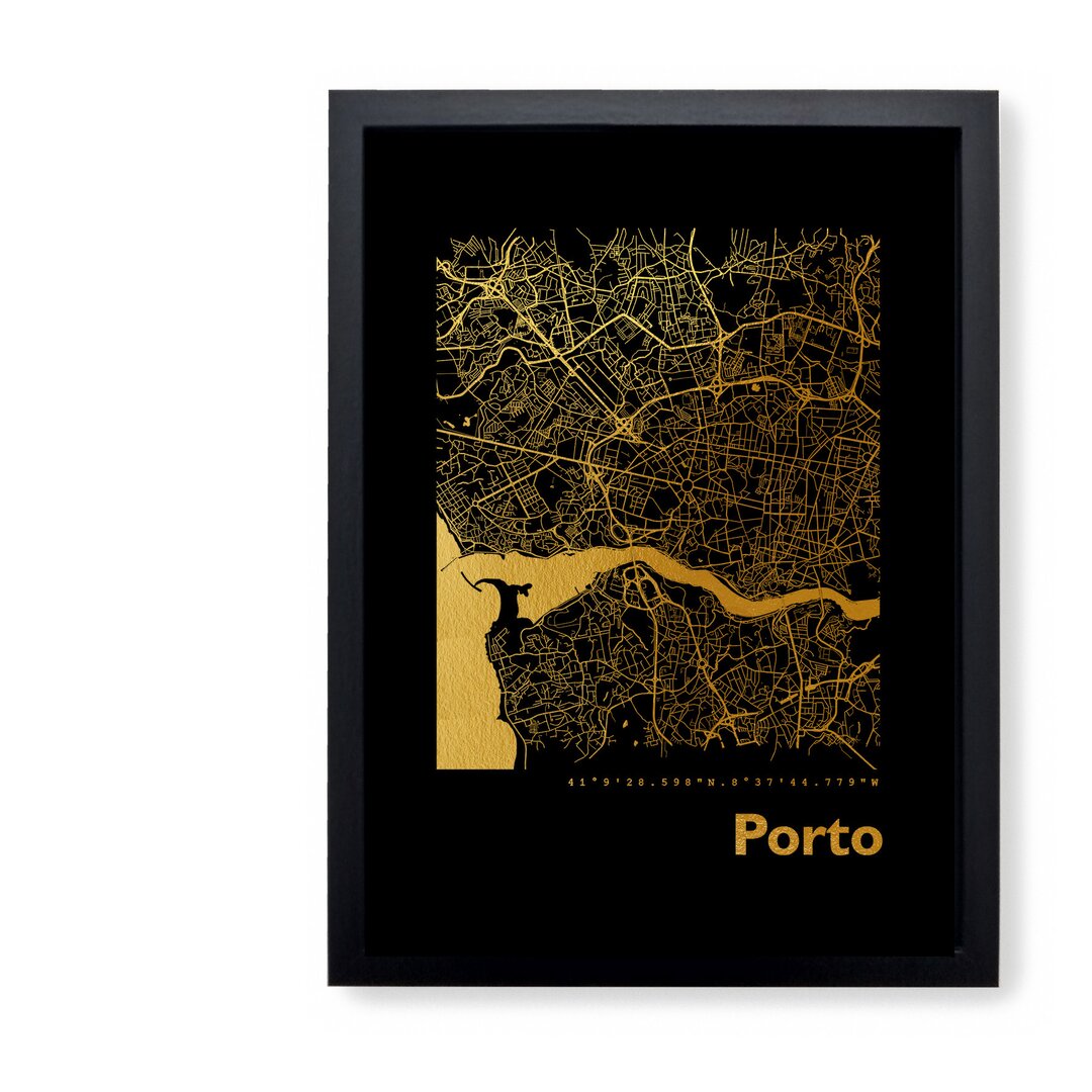 Gerahmter Grafikdruck Porto