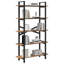 100cm W Steel Etagere Bookcase-530705022-530705021