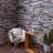 3D Brick Effect Wall Panels - Lightweight Styrofoam - Set of 9 Large Panels (20"x40") Covers 48 sq ft - Apply with Wall Adhesive - DIY Home Wall Cladding-109242076