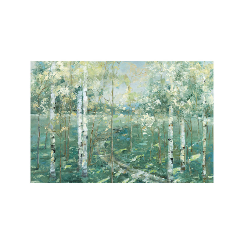 Meadow Light by Sally Swatland - Wrapped Canvas Painting, 66.04 cm H x 45.72 cm W x 3.175 cm D