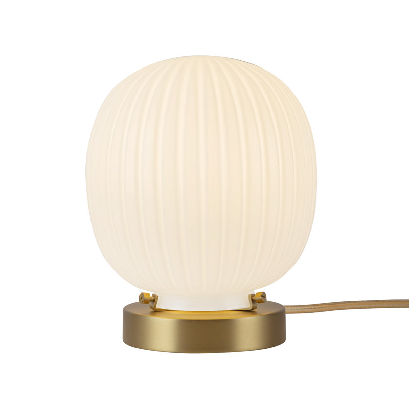 Cherise Metal Globe Lamp, Gold