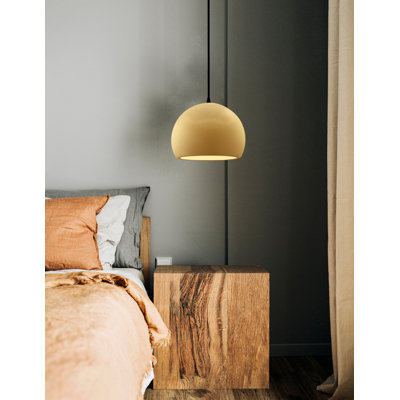 Aschwin 1-Light Integrated LED Single Pendant