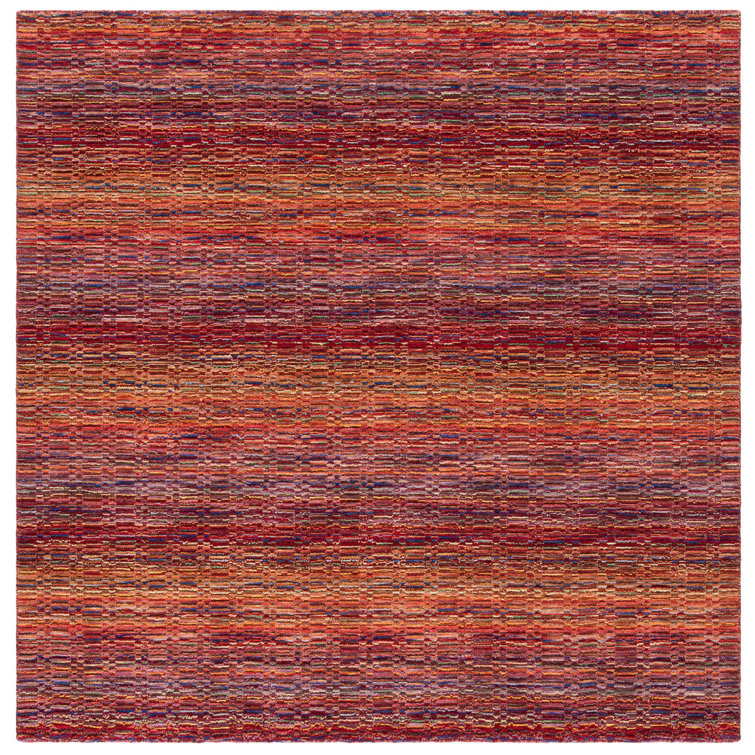 Hossain Hand Loomed Wool Striped Rug