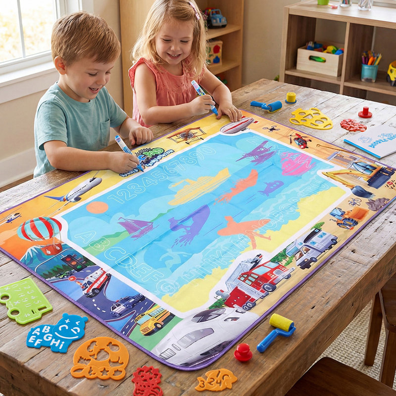 Kids Water Doodle Painting Mat