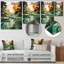 «Golf Putting Paradise» - art mural en métal Golf-1759444250