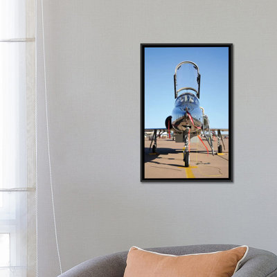 «US Air Force T-38 Talon at Sheppard Air Force Base Texas», reproduction de photo sur toile