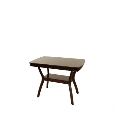 Table de salle à manger formelle 1Pc avec meubles de salle à manger à finition espresso en bois massif