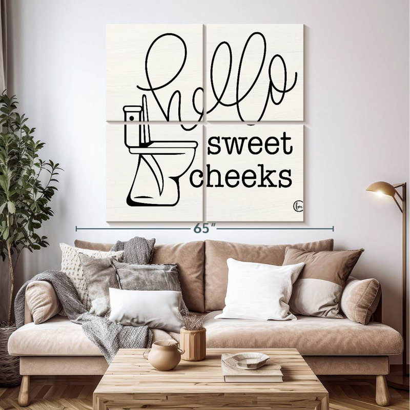 Tergel Hello Sweet Cheeks, 50'' H x 50'' W