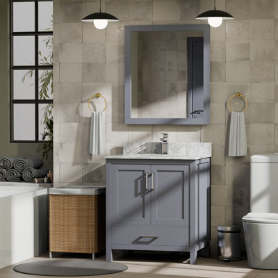 Jacques 30" Single Bathroom Vanity Set