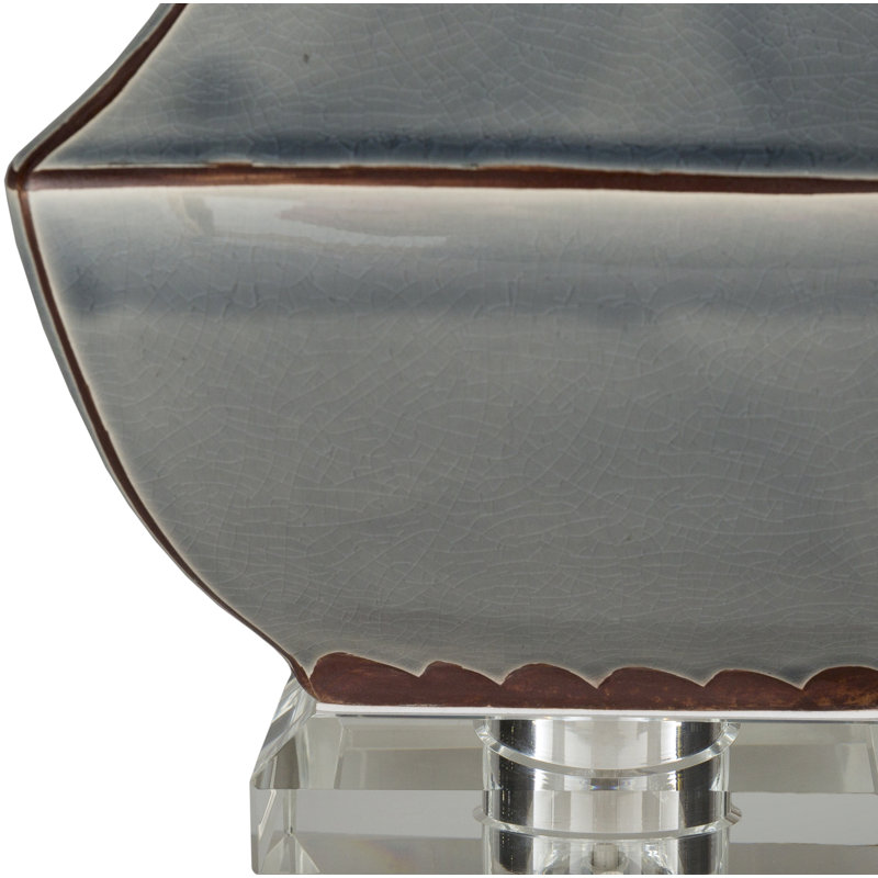Lampe de table H 31 po Sterling, Gris