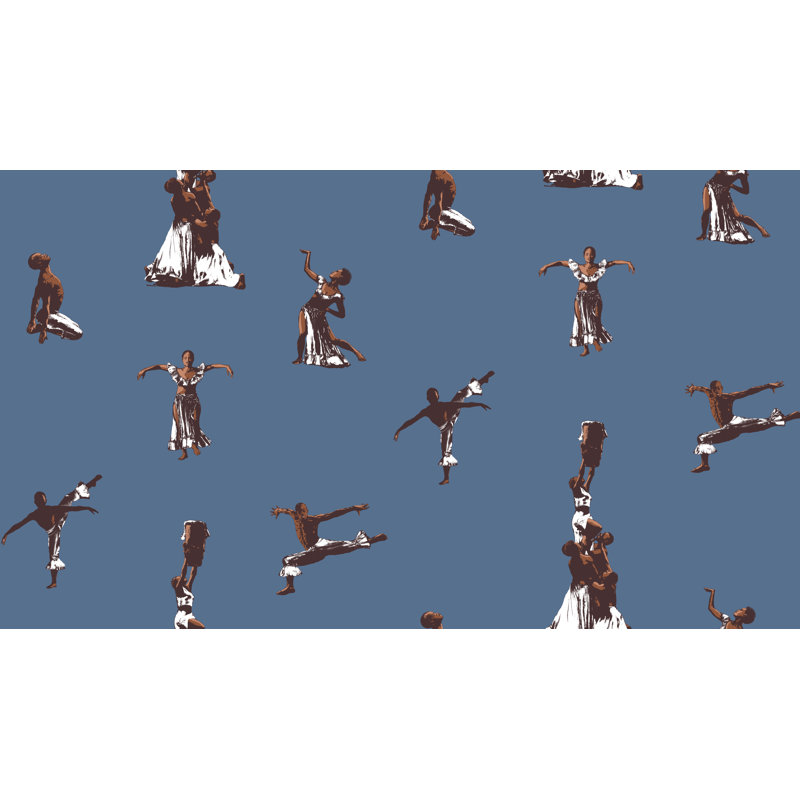 Haiti Folklore Wallpaper, Karabela/Chocolate