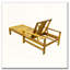 Chaise longue d'extérieur à dossier réglable en bois d'acacia-1207016512