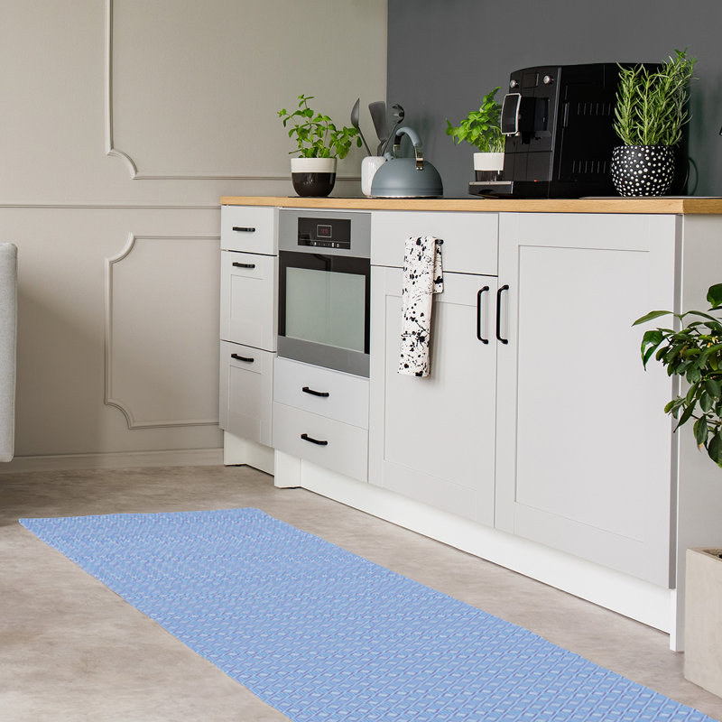Chenille Geometric Indoor Rug, Runner 2'6" x 8'