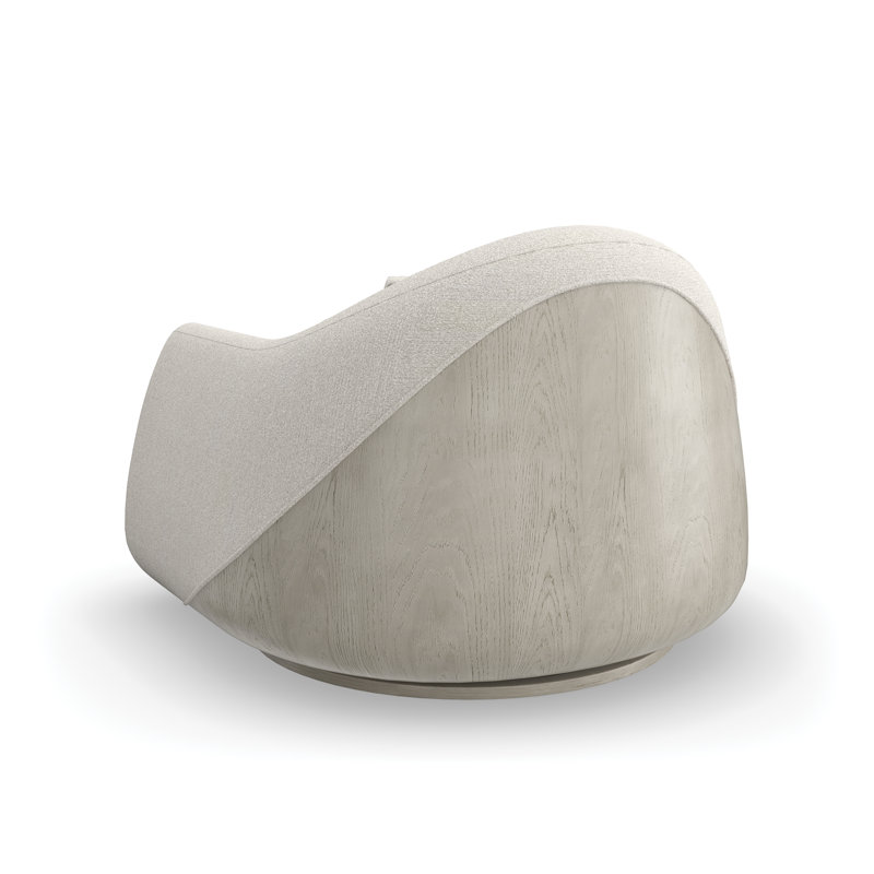 Serenity Linen Swivel Armchair
