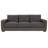 Dawkins 94'' Genuine Leather Square Arm Sofa-61482739-61482745