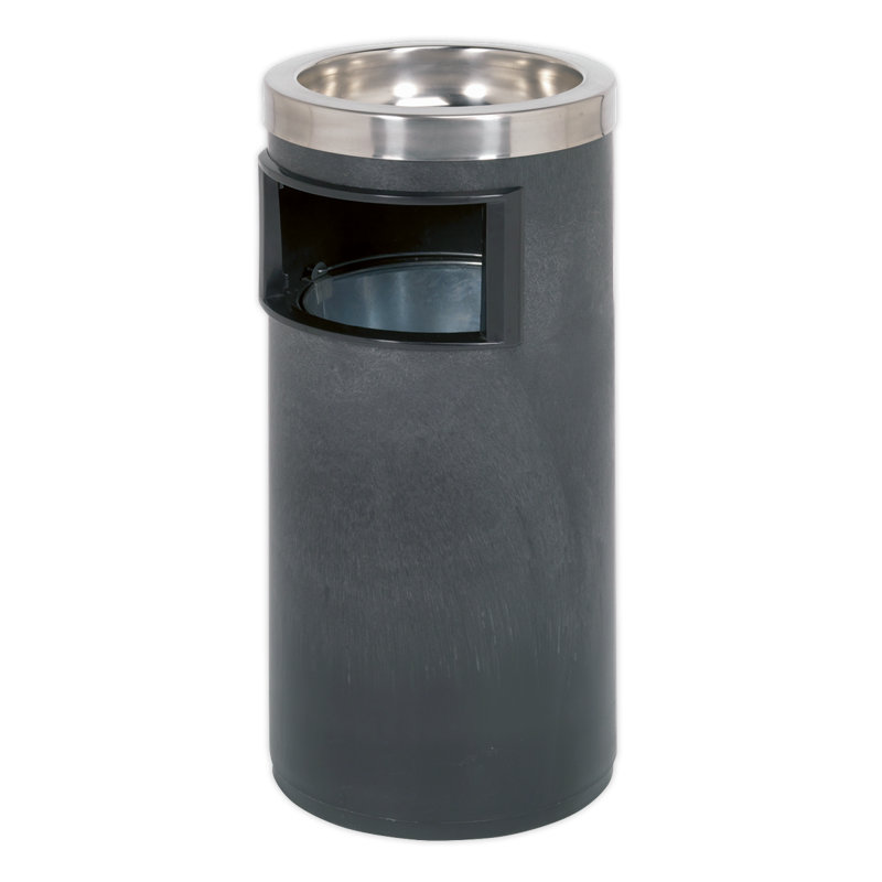 Sumiko Metal Kitchen Trash Can - 8L