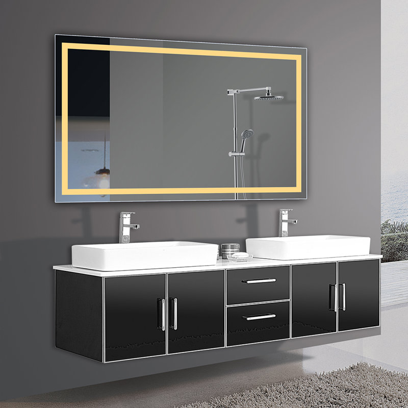 Allyshia Flat Wall Mirror, 28.5" x 44.5"