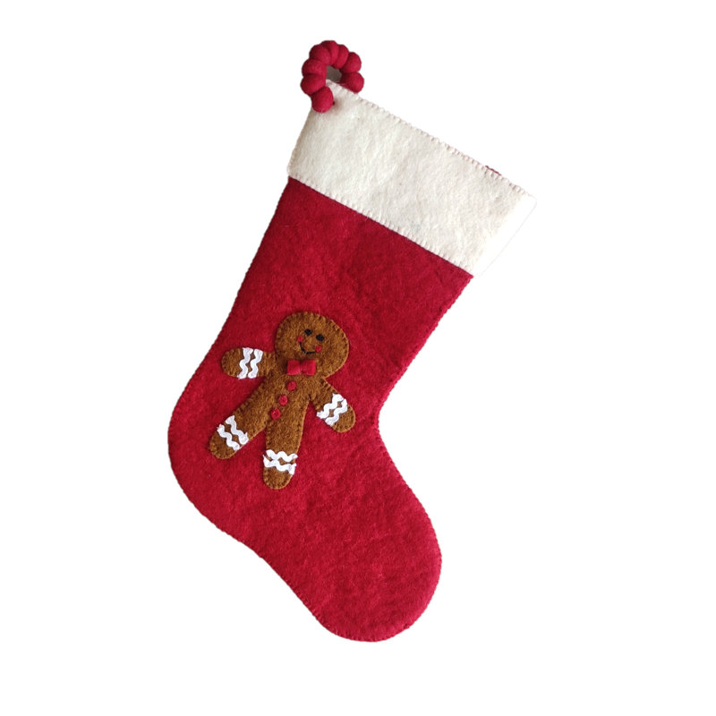 Gingerbread Boy Stocking