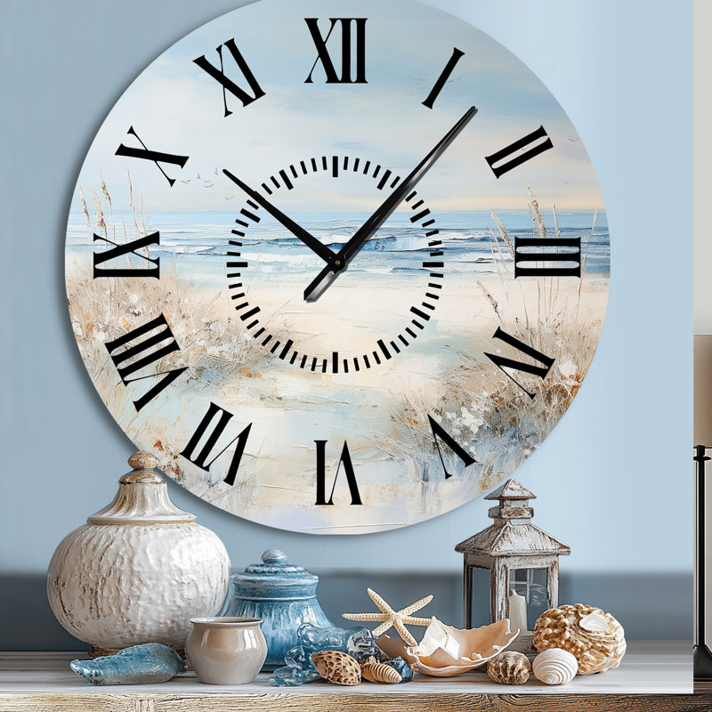Horloge murale Coastal Ocean, Grand