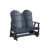 Navy Blue Top/Black Base