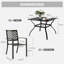 4 - Person Patio Dining Set with Square Table