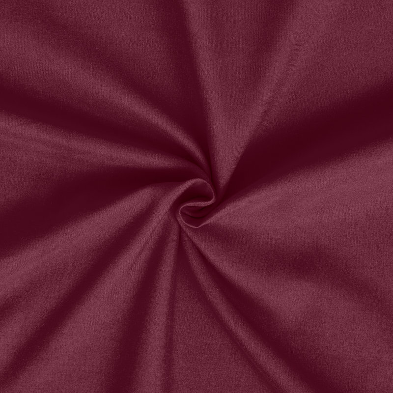 Draps-housses en microfibre brossée 6PK, Draps-housses pour lit simple, Bourgogne