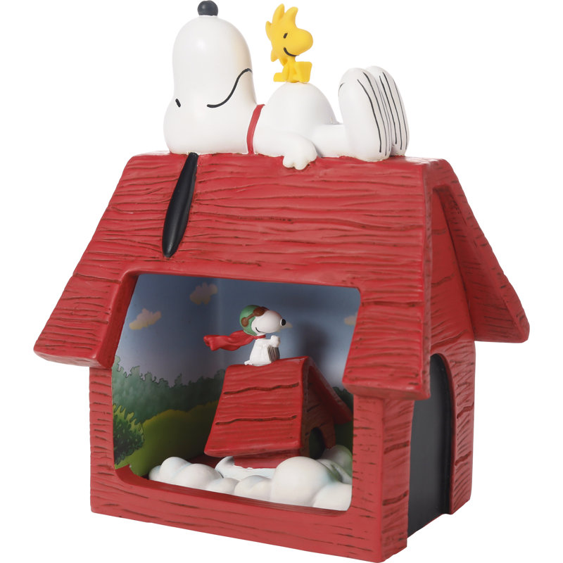 Peanuts This Time I’ve Got You, Red Baron! Shadow Box