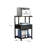 3 Tier Printer Stand with Storage Drawer Rolling Printer Table with Wheels Home Office,Retro-2059525088