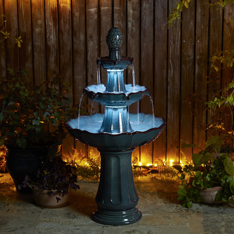 Fontaine en céramique avec lumière Abdulhakeem