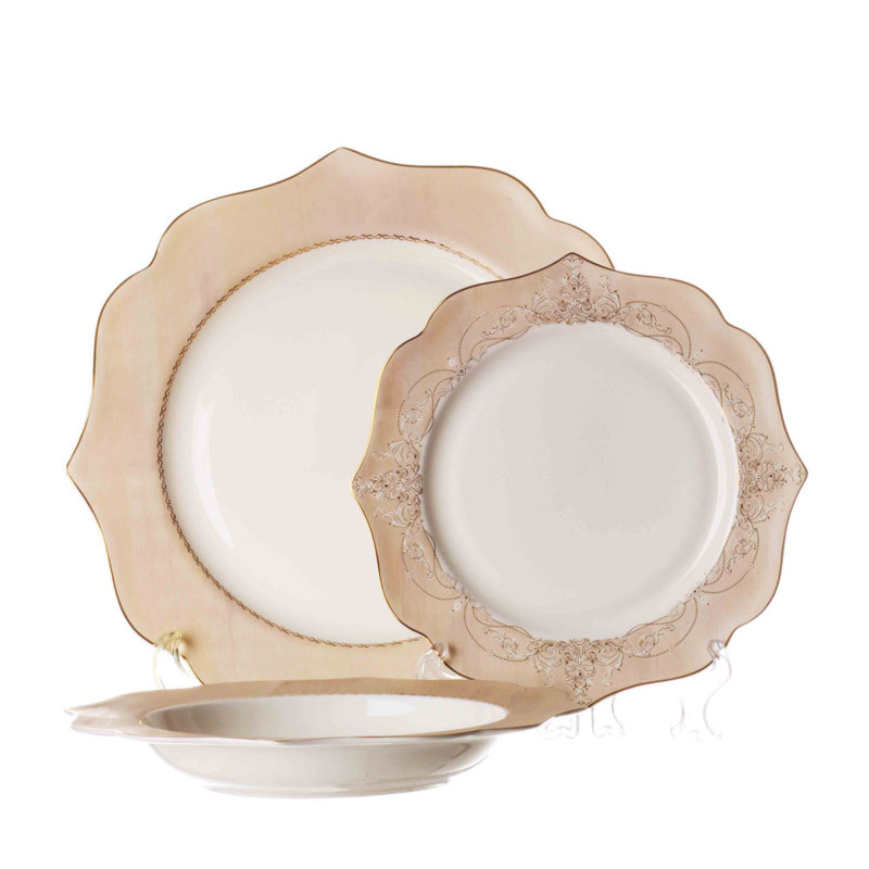 Cutshall 18 Piece Dinnerware Set, Service for 6
