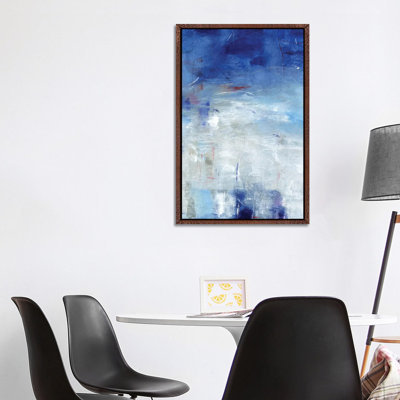 Between the Line I 1 Piece Wall Art on Canvas