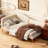 Upholstered Daybed with Headboard and Armrest-100202015-100202009