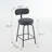 Modern Swivel Bar Stools Set Of 2, Boucle Upholstered Counter Height Chairs With Metal Legs & Footrest, 360° Swivel For Kitchen And Dining-226661477