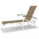 Askar Outdoor Rust-Resistant Metal Chaise Lounge