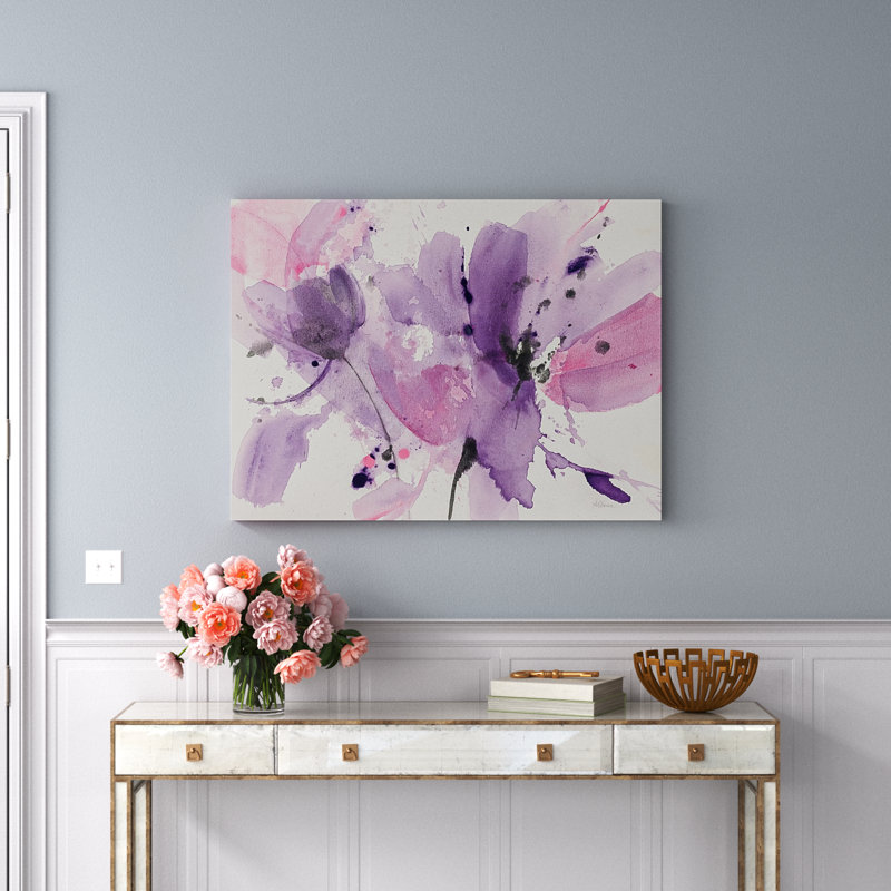 "Vibrant", reproduction sur toile par Albena Hristova, H 35 po x l 47 po x P 2 po