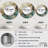 Beige And Green Forms In Painting I - Beige Modern Wall Mirror-101170923-101170922
