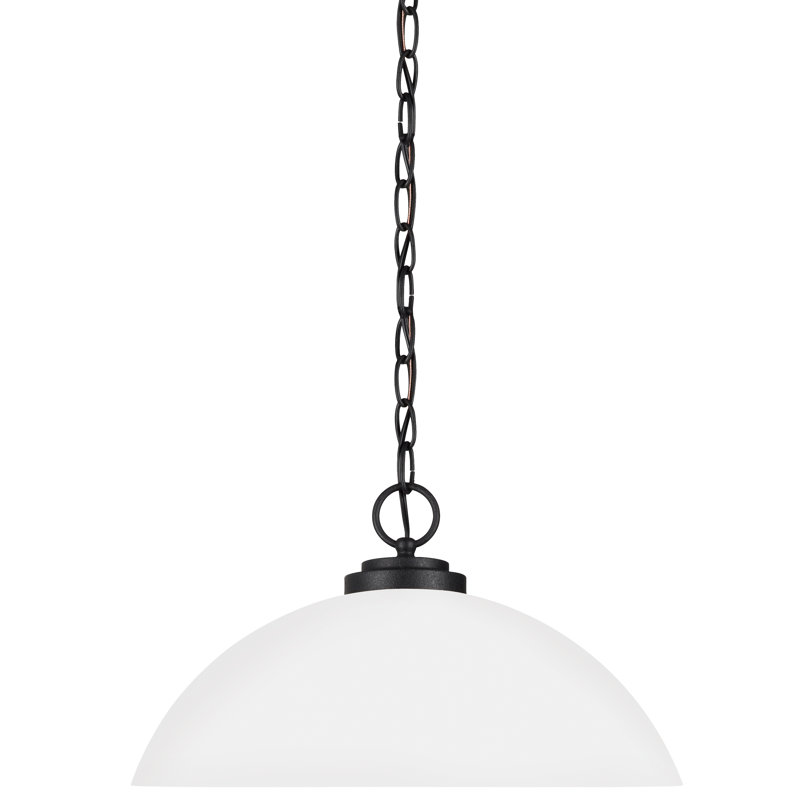 Luminaire suspendu à une lumière Oslo de Génération Éclairage , Non, Nuit noire, 100 W moyen