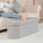 Bazine Upholstered Ottoman Bench Oval with Storage 43"x15"x15"-819566707
