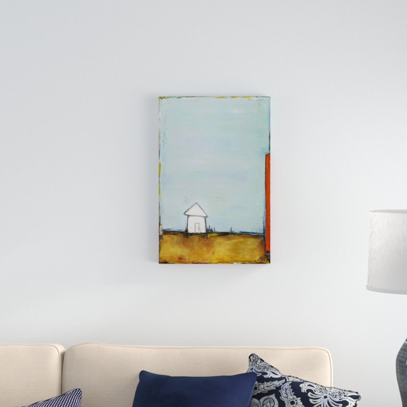 «Blue Bombay», peinture, H 24 po x l 16 po