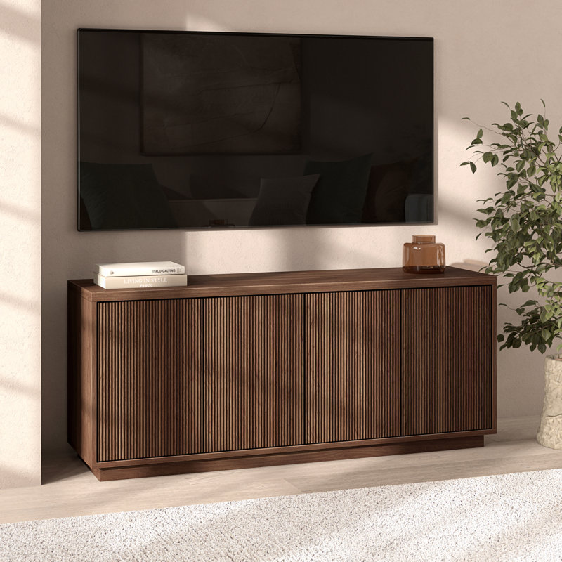 Meuble télé Hanson, Satin Walnut